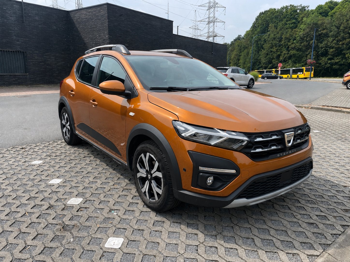 Dacia nieuwe sandero stepway plus eco G 100 schoolvoertuig, Auto's, Voorwielaandrijving, Stof, 5 deurs, Particulier