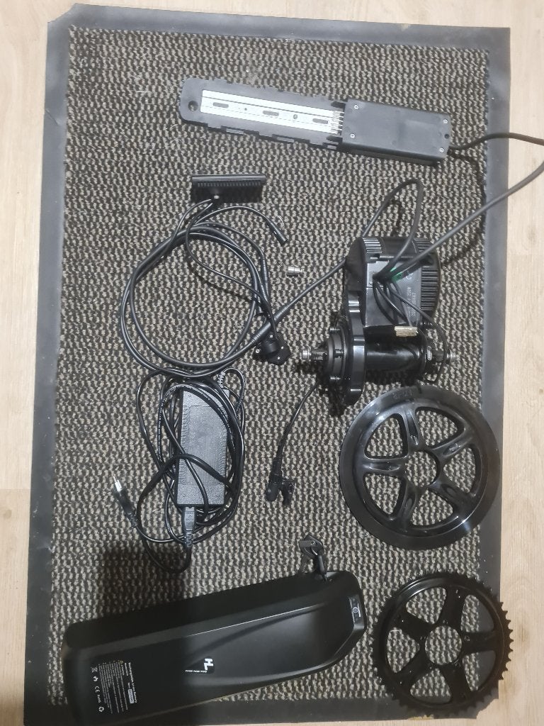 SET COMPLET BAFANG, Vélos & Vélomoteurs, Elektrische fiets, Autres matériaux, Enlèvement ou Envoi, Moteur