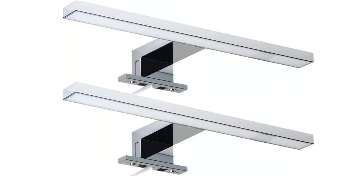 Spiegel verlichting 45 cm, Neuf, Enlèvement ou Envoi, Spot de salle de bain, Compatible pièces humides
