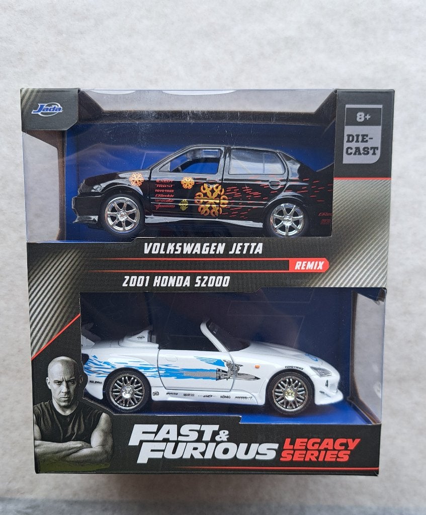 Vw jetta VS Honda S2000 fast and furious 1/32ème, Overige merken, Auto, Nieuw, Ophalen of Verzenden
