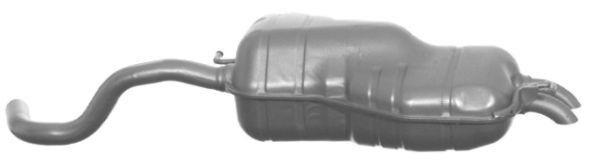 Uitlaat, Einddemper Audi A3 / Volkswagen Golf IV / Seat Leon, Auto-onderdelen, -, -, Nieuw, Ophalen of Verzenden