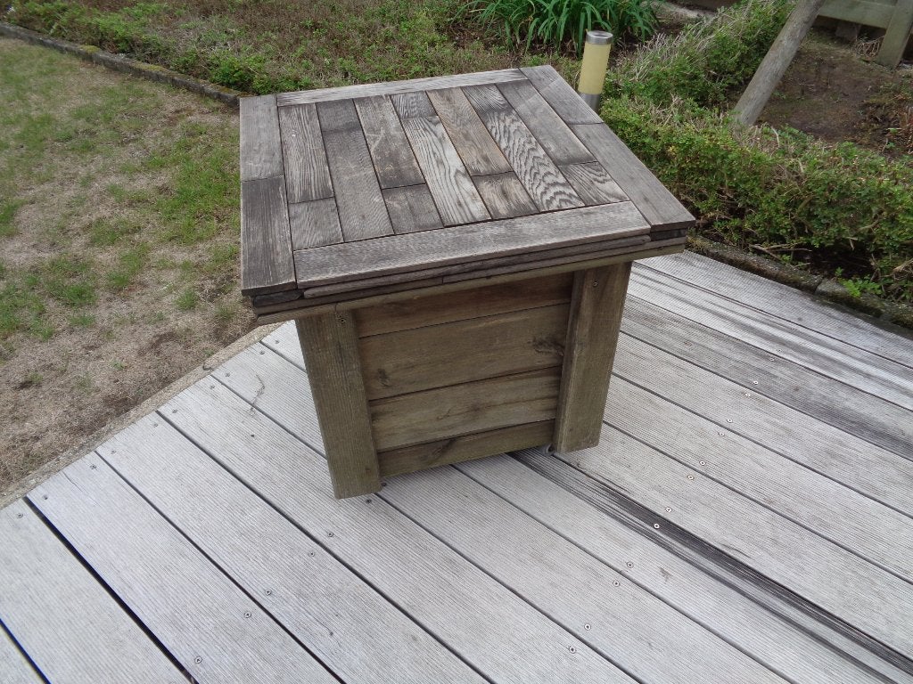 opberg bak op wielen, Ophalen, Vierkant, Zo goed als nieuw, 60 tot 100 cm