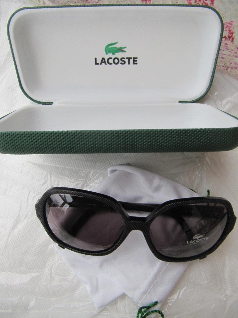 Heren zonnebril merk "LACOSTE"., Handtassen en Accessoires, Ophalen of Verzenden, Nieuw, Zwart, Zonnebril