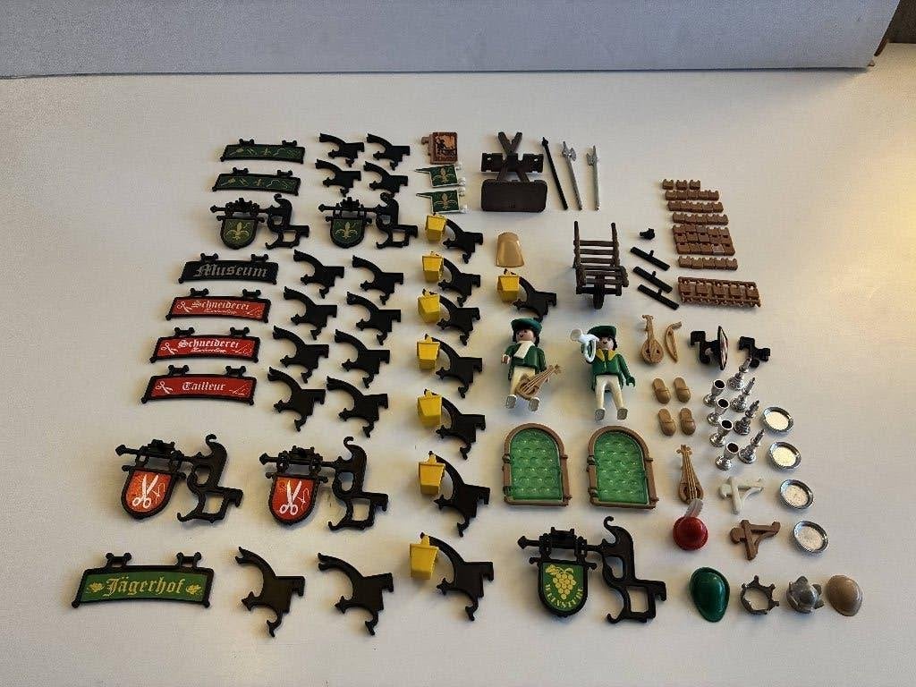 Ajout Playmobil aux maisons médiévales - Lot D7, Enfants & Bébés, Historique, Enlèvement ou Envoi, Bâtiment, Utilisé