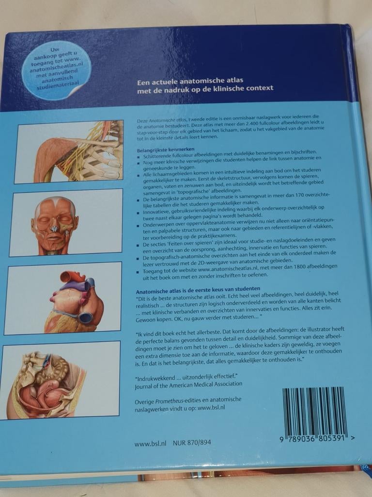 Anatomische atlas, Boeken, Gezondheid, Dieet en Voeding, Ophalen