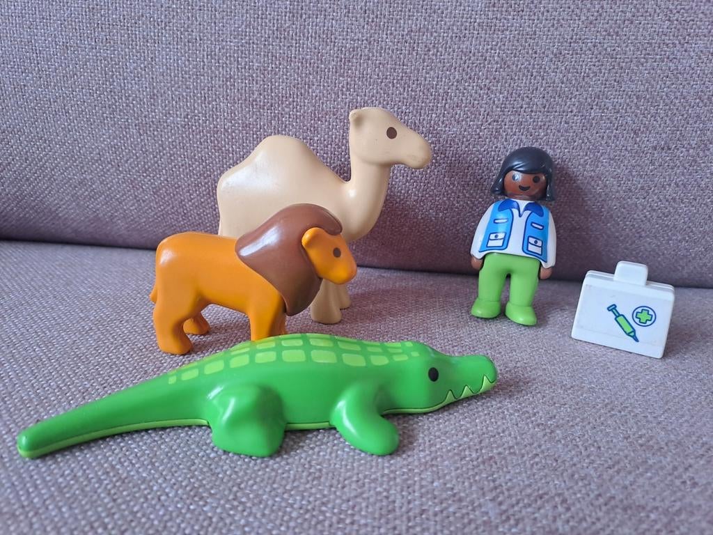 Playmobil 123 dierenarts, Ophalen