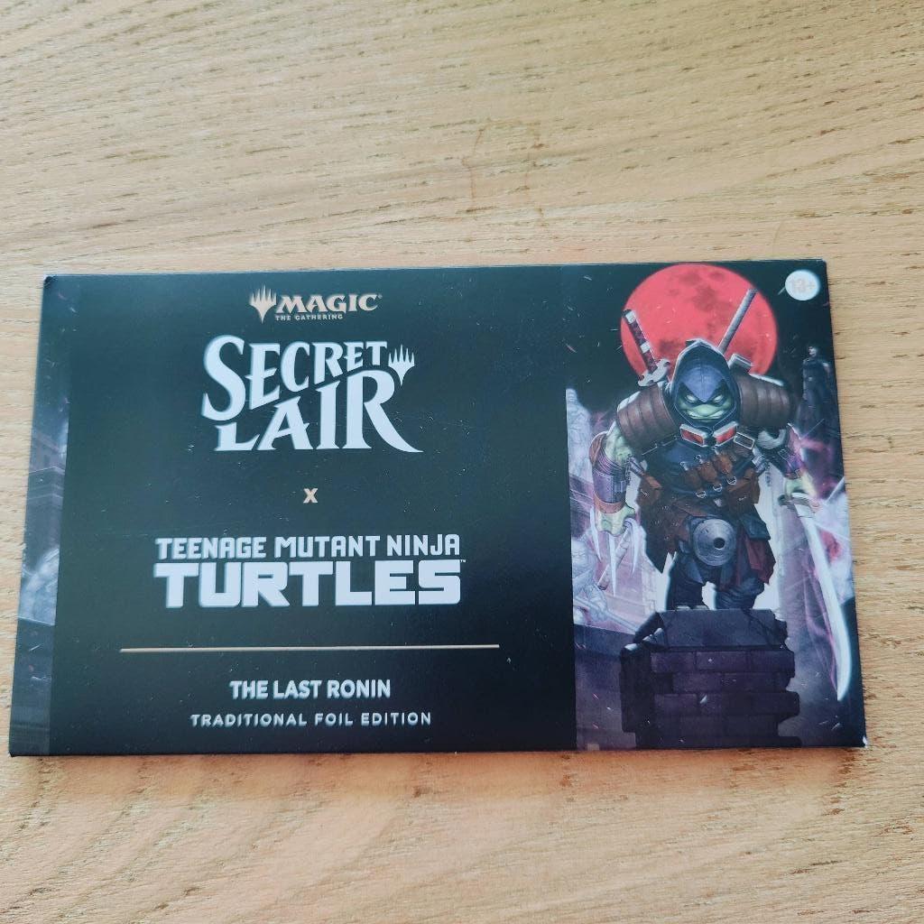 Magic The Gathering - Secret Lair - TMNT - The Last Ronin, Enlèvement ou Envoi, Neuf, Booster, Foil