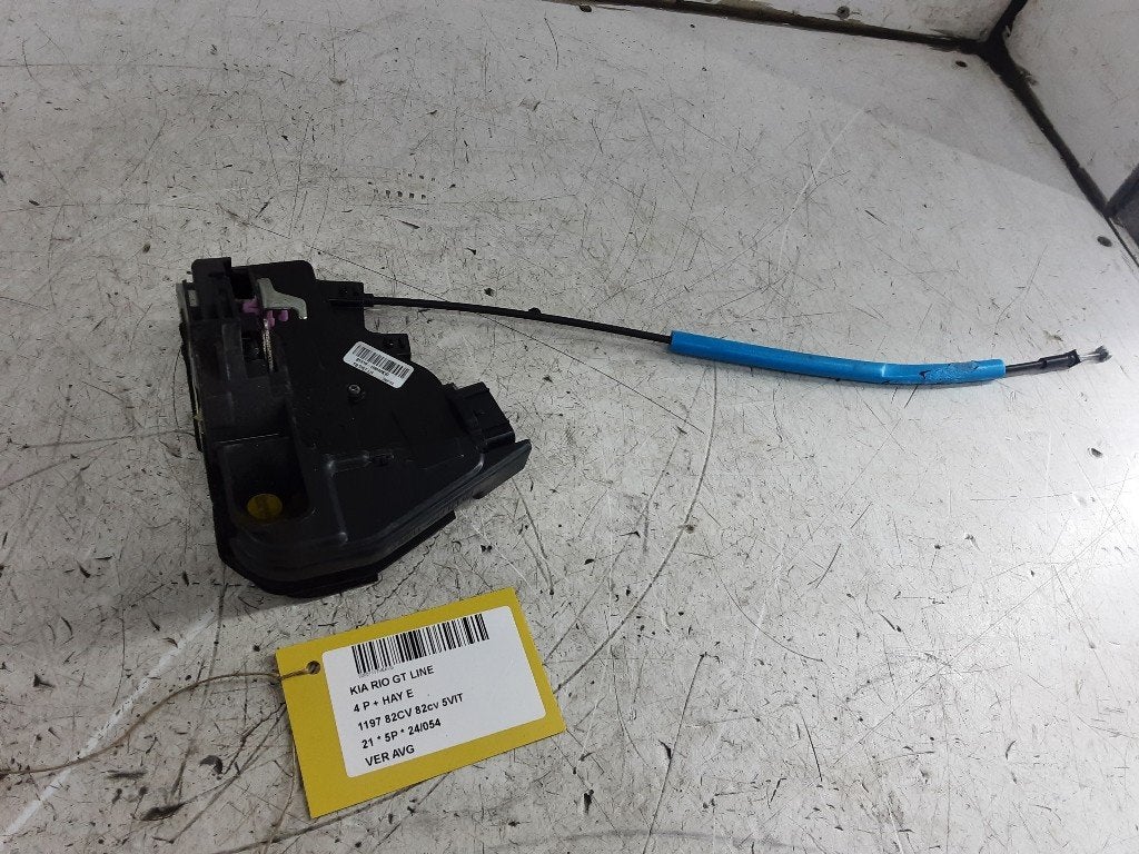 SERRURE DE PORTE AVANT GAUCHE Rio IV (YB) (81310H8040KI0), Kia, Info@kia.de, Utilisé, Theodor-Heuss-Allee 11
60486  Frankfurt am Main, DE