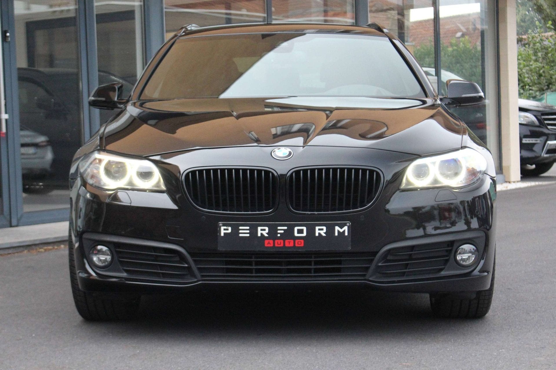 BMW 518 d*SPORTLINE PRO*SHADOWNLINE*AUTOMAAT*, Auto's, Dealer onderhouden, 4 cilinders, Zwart, 5 deurs