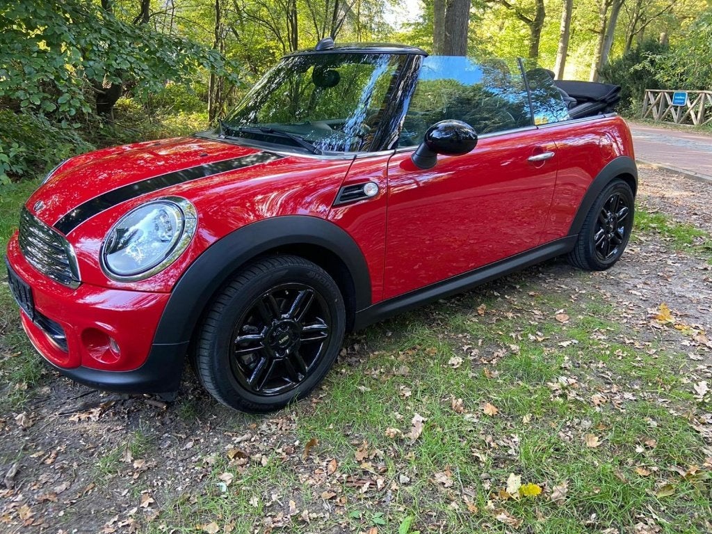 MINI COOPER CABRIO 1.6 bj. 2014 orig. 18451km NIEUWSTAAT, Auto's, Mini, Voorwielaandrijving, Euro 5, Lichtsensor, Zwart