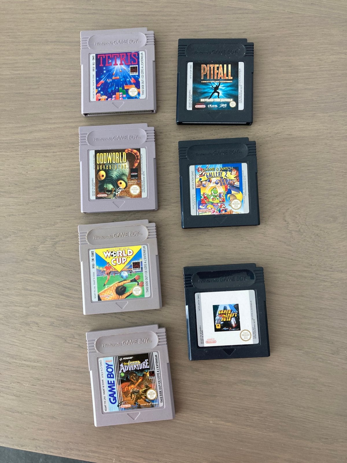 Nintendo spellen, Enlèvement, Comme neuf