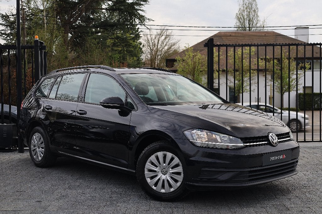 Volkswagen Golf Variant 1.6 CR TDi | Euro 6b | Navi | Camera, Stof, Cruise Control, Zwart, Bedrijf