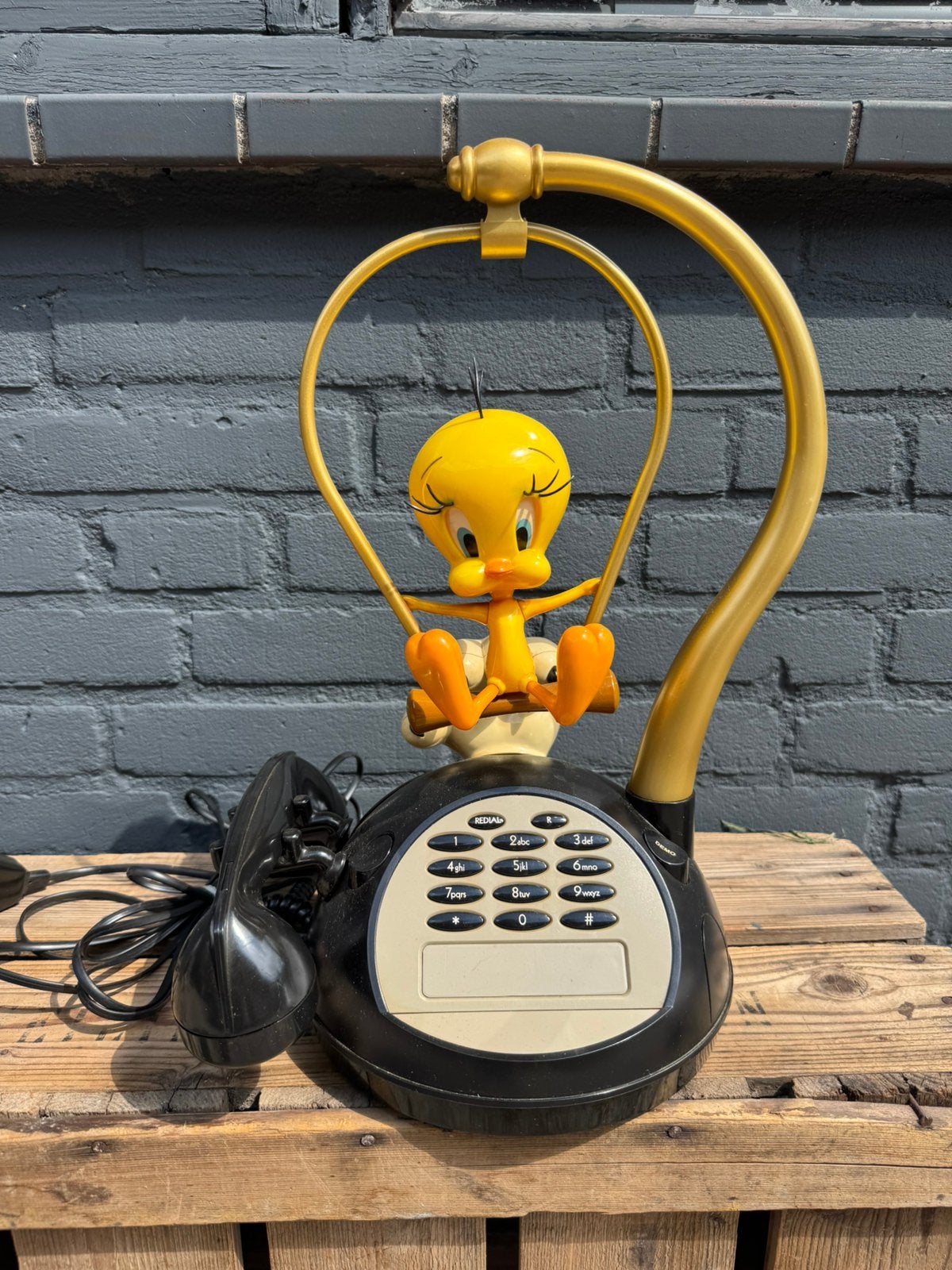 Téléphone Tweety de Looney Toones, Collections, Personnages de BD, Utilisé, Ustensile, Looney Tunes, Enlèvement ou Envoi