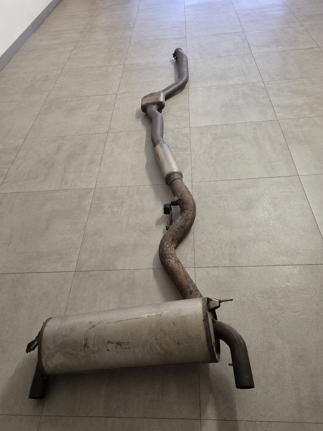 Originele Bmw boyson 3 serie uitlaat te koop, Enlèvement, BMW
