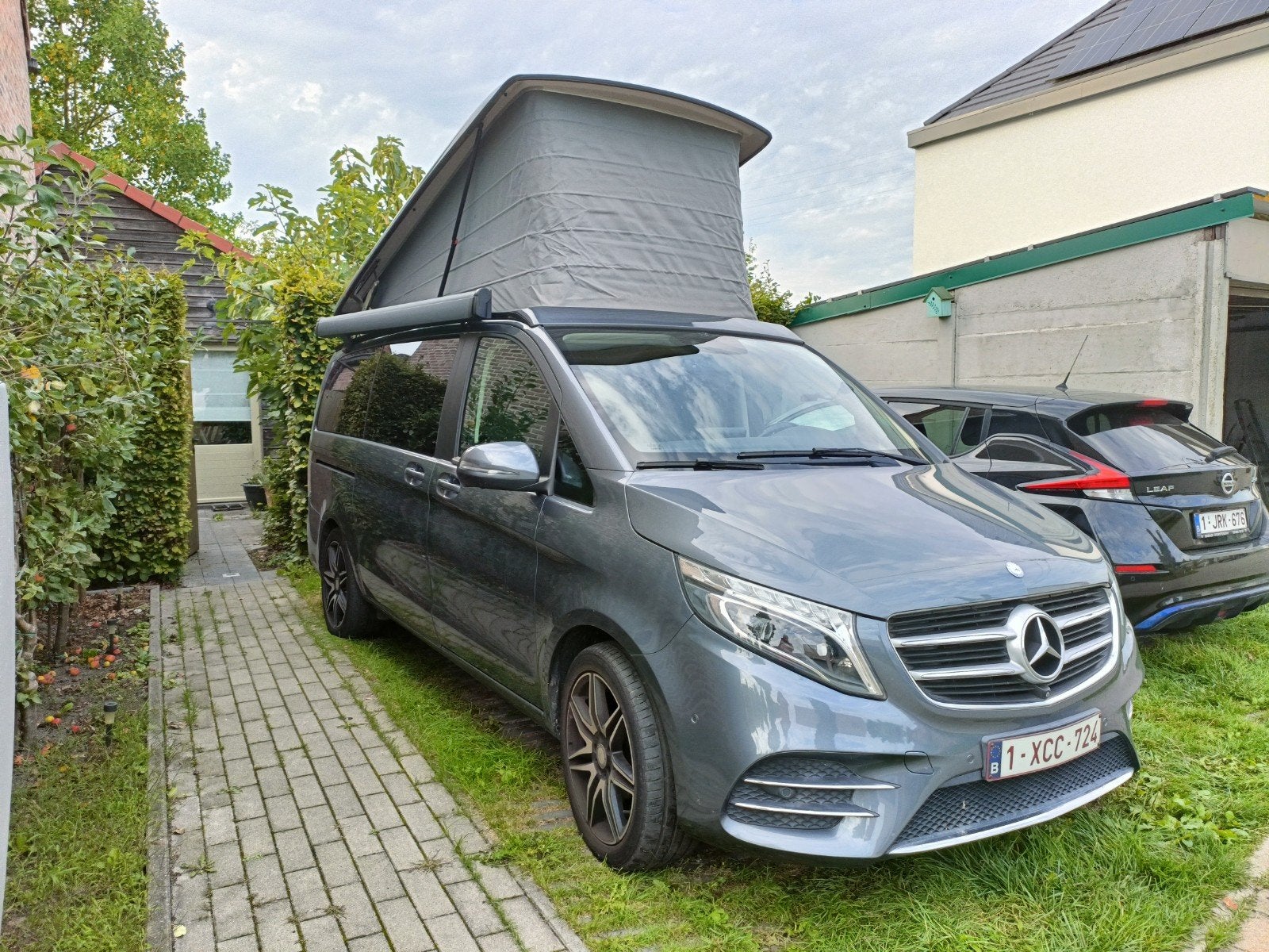 buscamper Mercedes Marco polo, Automaat, Buscamper of Camperbus, Luifel, Vloeistofverwarming