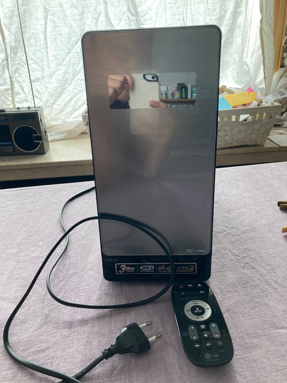 LG micro hi-fi system FA166, Ophalen, Gebruikt, Overige merken