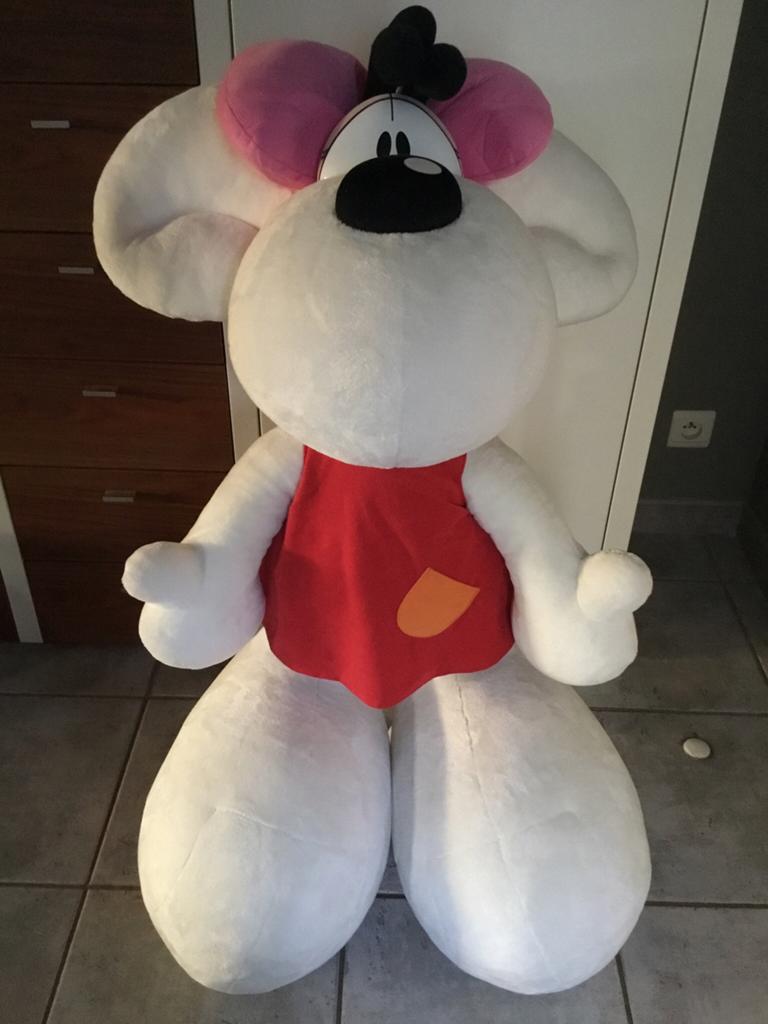 Grote Diddl knuffel, Ophalen of Verzenden, Diddl, Knuffel