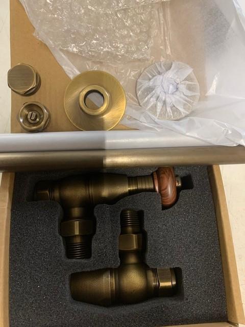 traditionele thermostaatkraan met verwarmingsbuis 35€, Bricolage & Construction, Thermostats, Enlèvement, Neuf