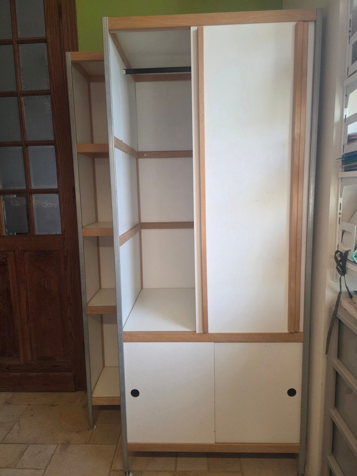 Meuble vestiaire ou garde-robes Kwelox blanc, Enlèvement
