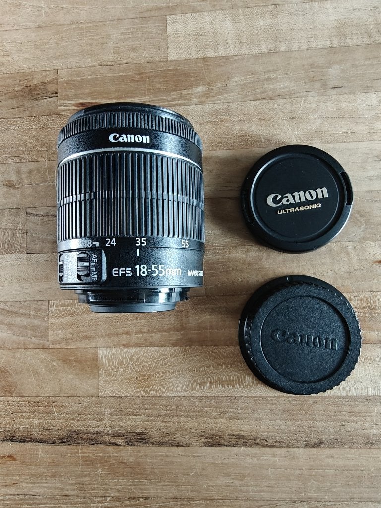 Canon ef-s 18-55 STM lens, Téléobjectif, Utilisé, Moteur autofocus ultrasonique, Canon EF-S