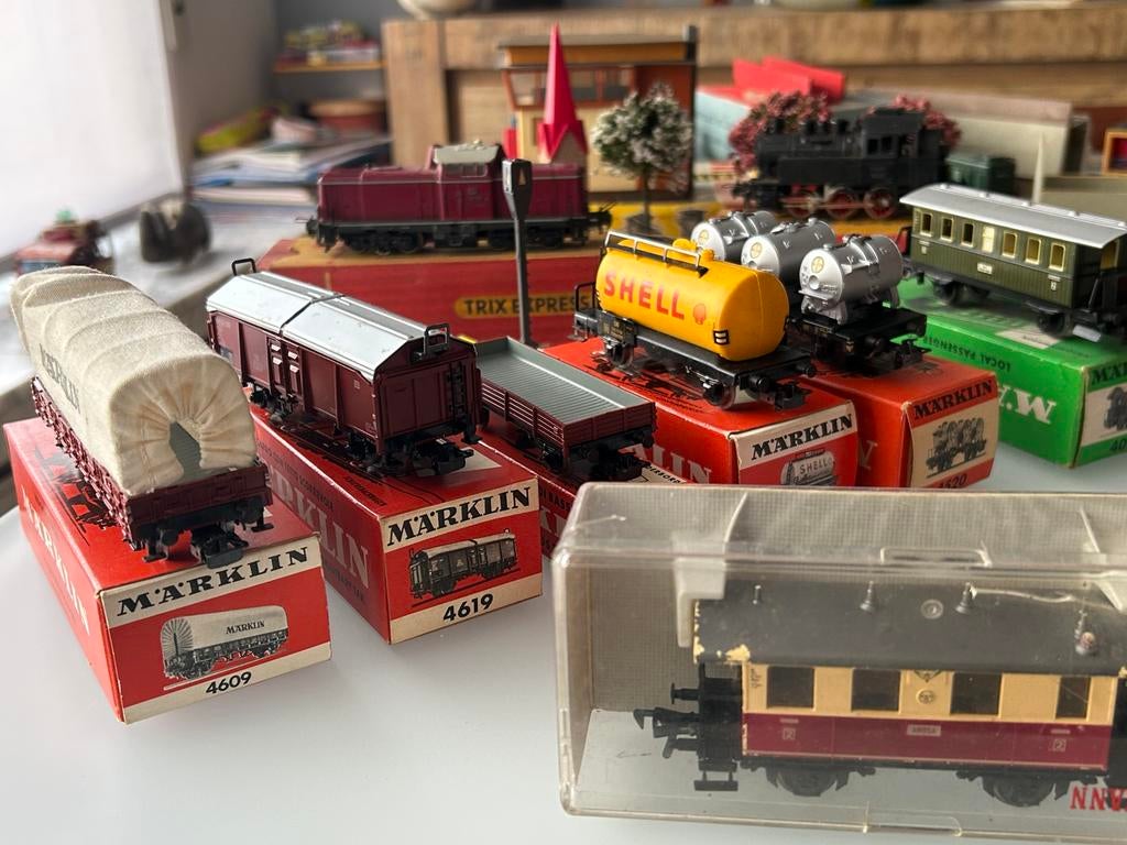 Modeltreinen marklin, trix, fleischman, Enlèvement, Utilisé, Märklin