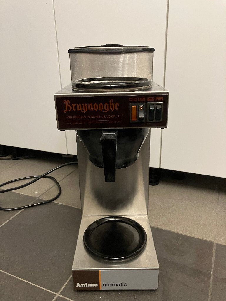 Animo Excelso koffietoestel professioneel overslijtbaar, Café moulu, Enlèvement ou Envoi, Cafetière, Utilisé