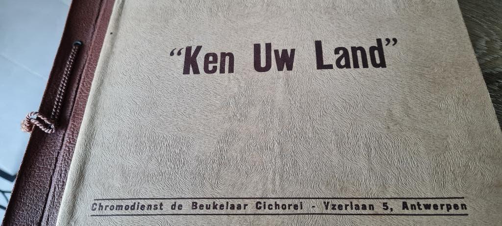 Ken uw land. De Beukelaar Cichorei., Enlèvement, Comme neuf, Chromodienst de Beukelaar Cichorei., Livre d'images