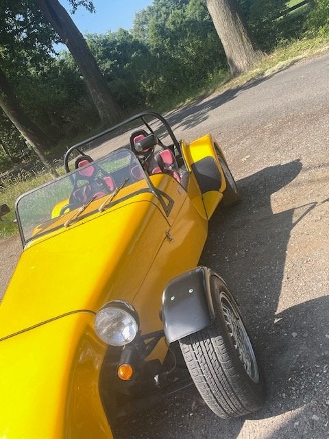 oldtimer lotus super seven (Robinhood S7), Autos, Achat, Cabriolet, Boîte manuelle, 1993 cm³