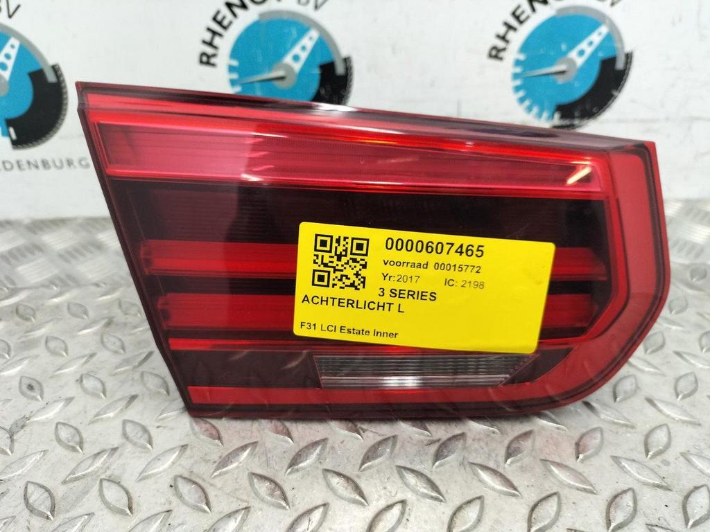 BMW 3 SERIES 3' F31 LCI 318D ACHTERLICHT L 2017, Ophalen of Verzenden, Gebruikt, Stiba lid