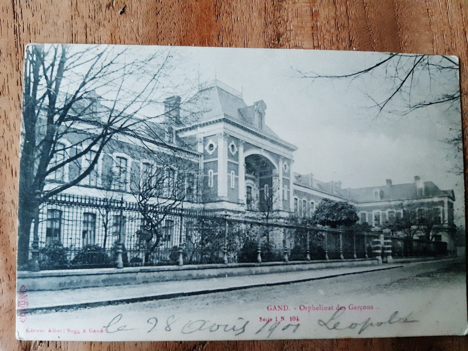 GENT GAND het Weeshuis 1905 !, Verzamelen, Ophalen of Verzenden