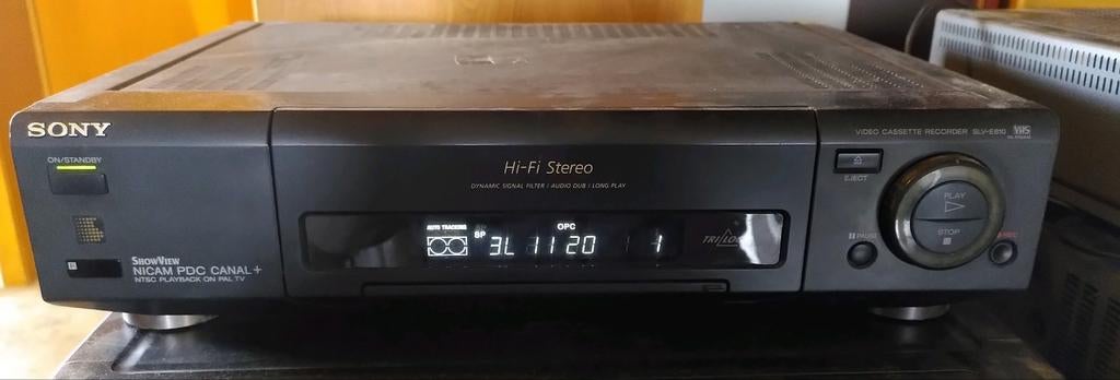 Sony VHS SLV-E810 + afstandsbediening, Ophalen, VHS-speler of -recorder