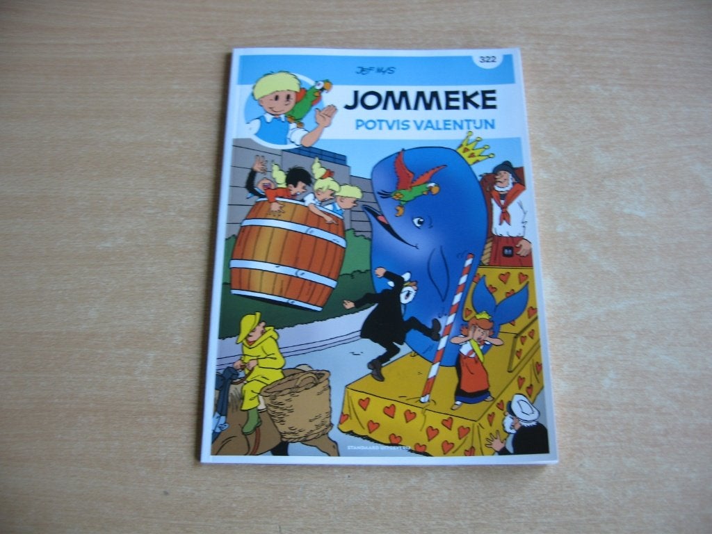 Jommeke 322 : Potvis Valentijn - Nieuw., Une BD, Enlèvement ou Envoi, Neuf