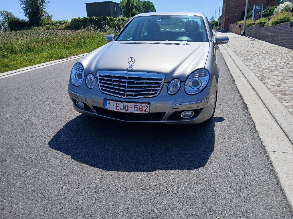 Mercedes E 2000 CDI, Auto's, 100 kW, 4 deurs, Achterwielaandrijving, Zwart