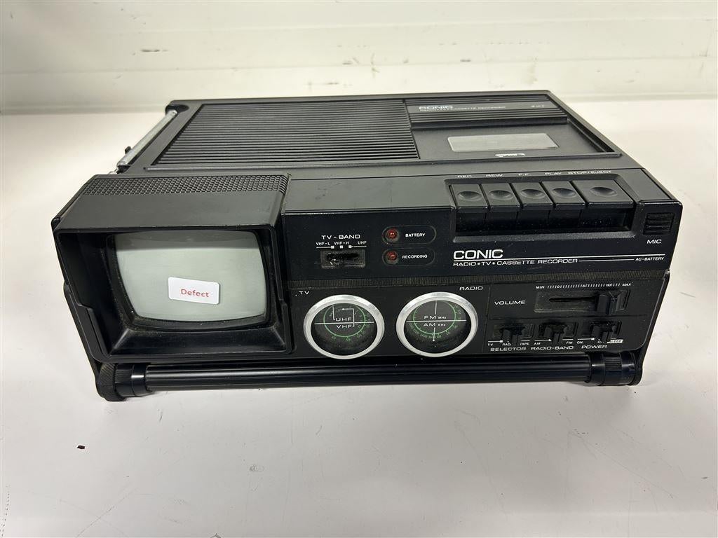 A7235. Conic radio tv cassette recorder, Enlèvement ou Envoi