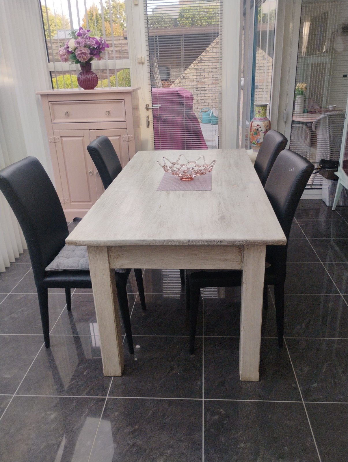 tafel 1,80 op 88 cm, Cinq personnes ou plus, Enlèvement, 50 à 100 cm, Rectangulaire