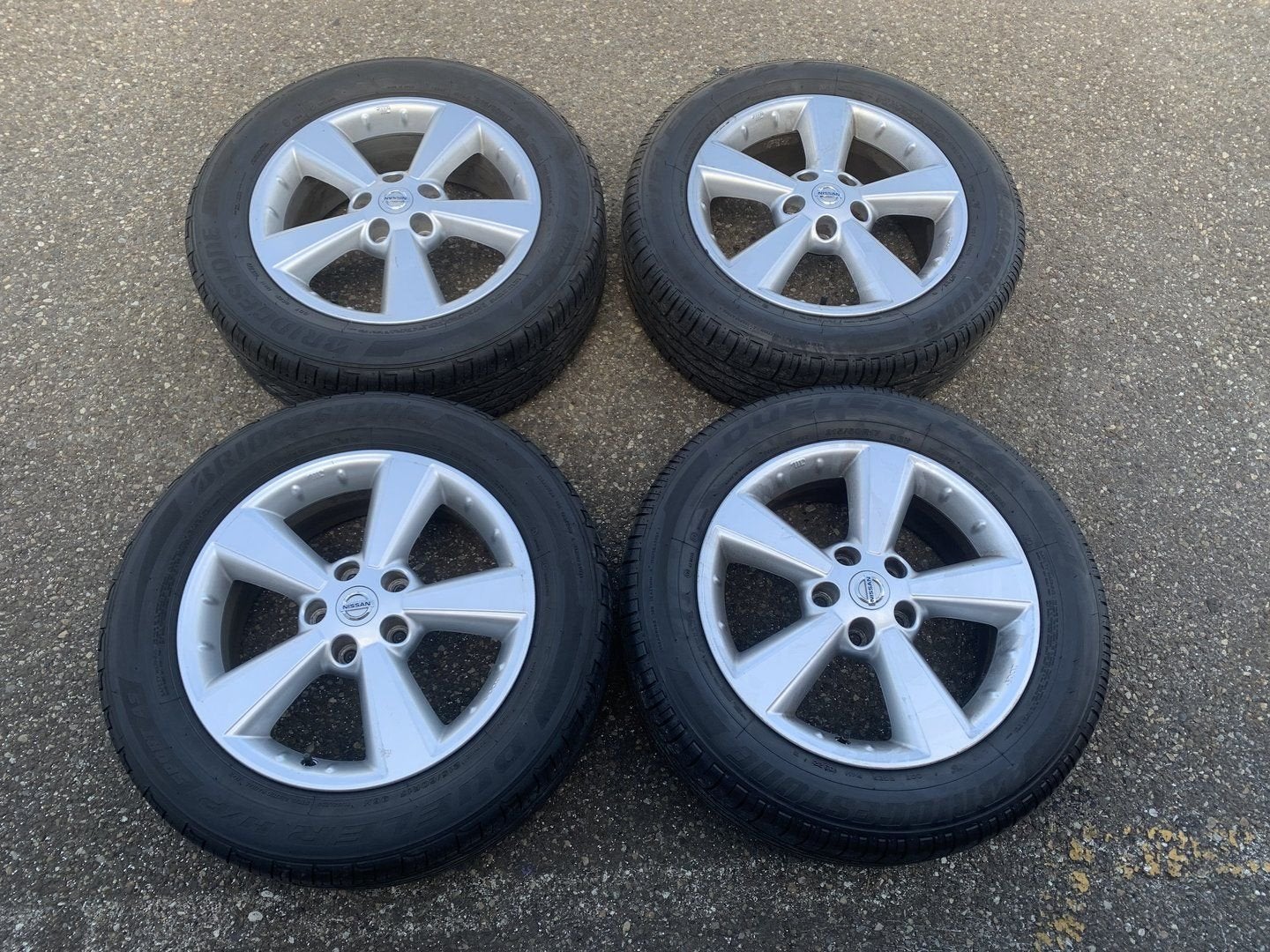 nissan Qashqai velgen 17 inch met zomerbanden 2156017, Auto-onderdelen, Gebruikt, Velg(en), -, -