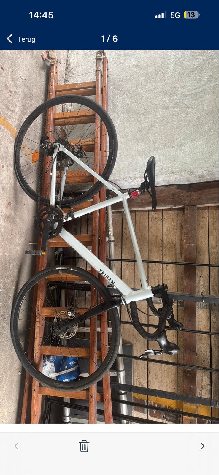 Koersfiets RC120, Enlèvement, Utilisé