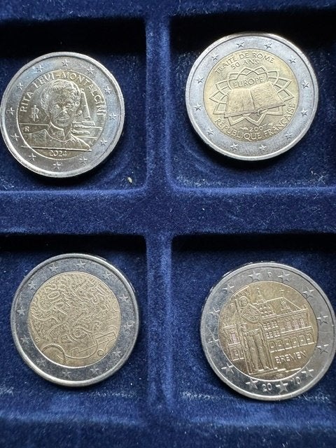 20 cc Herdenkingsmunten, Timbres & Monnaies, Monnaies | Europe | Monnaies euro, Enlèvement ou Envoi, 2 euros, Monnaie en vrac