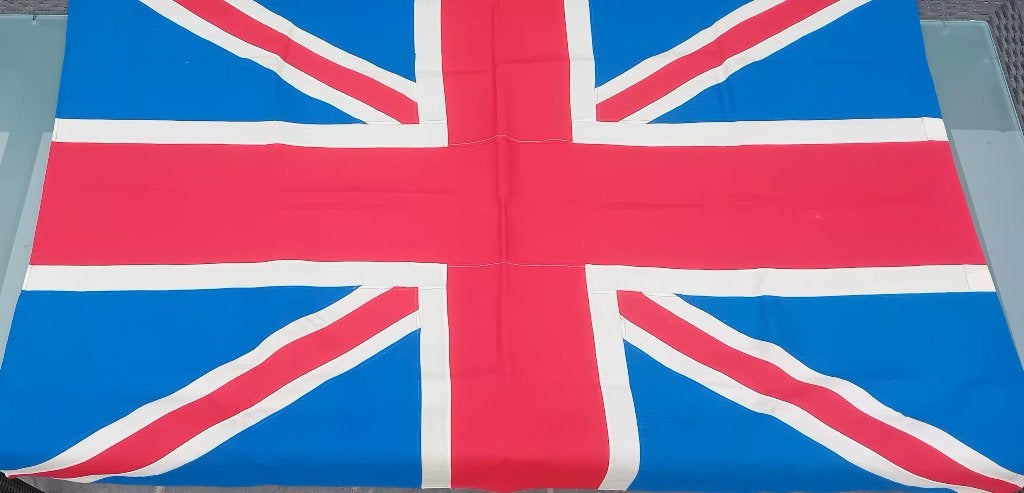 Nieuwe Engelse (Britse) vlag (katoen) 140 x 110 cm., Ophalen, Nieuw