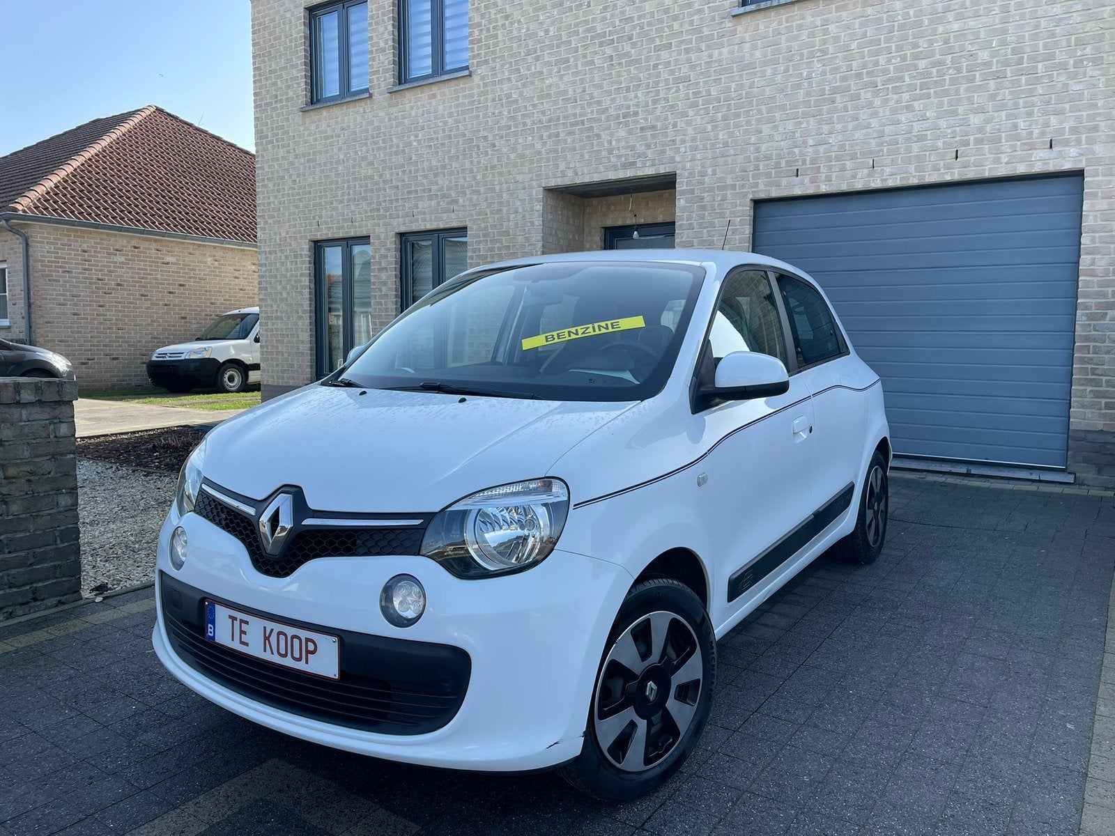 Renault Twingo 3 1.0 Benzine 2016 Start Rijd Goed Gekeurd, Auto's, Renault, Voorwielaandrijving, Euro 5, Zwart, Wit