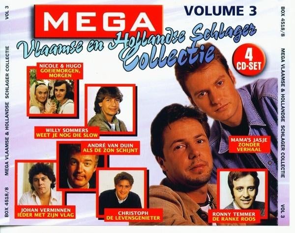 Mega Vlaamse & Hollandse Schlager Collectie - Volume 3 (4CD), Ophalen of Verzenden, Zo goed als nieuw