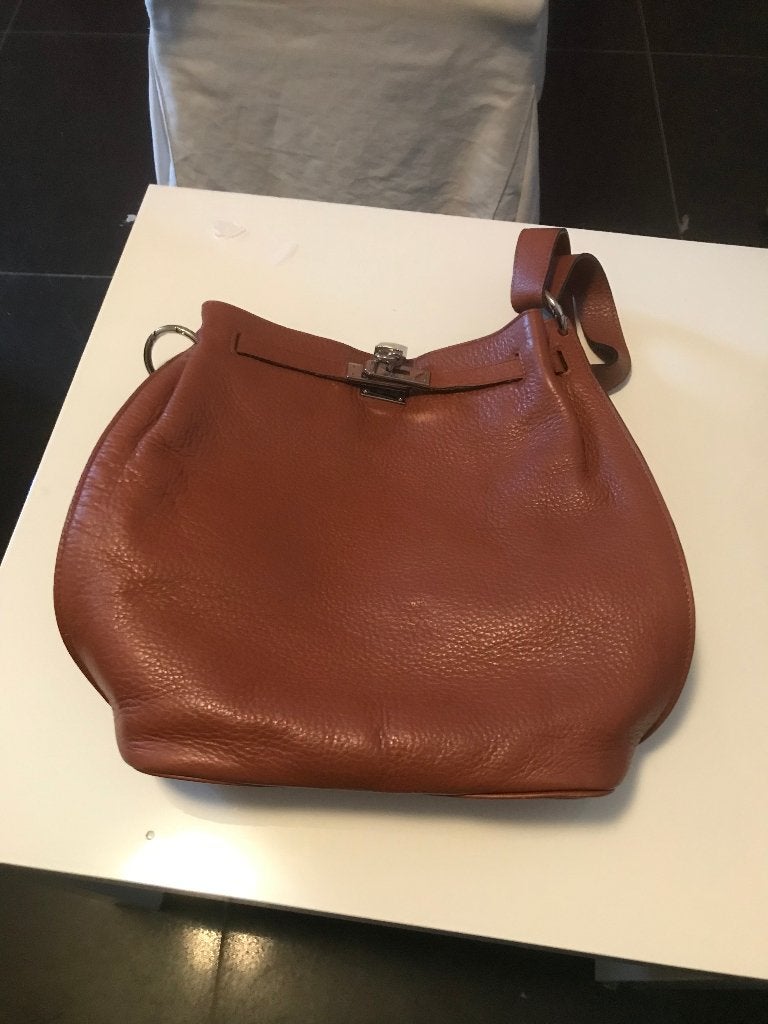 handtas, Ophalen, Zo goed als nieuw, Bruin, Handtas