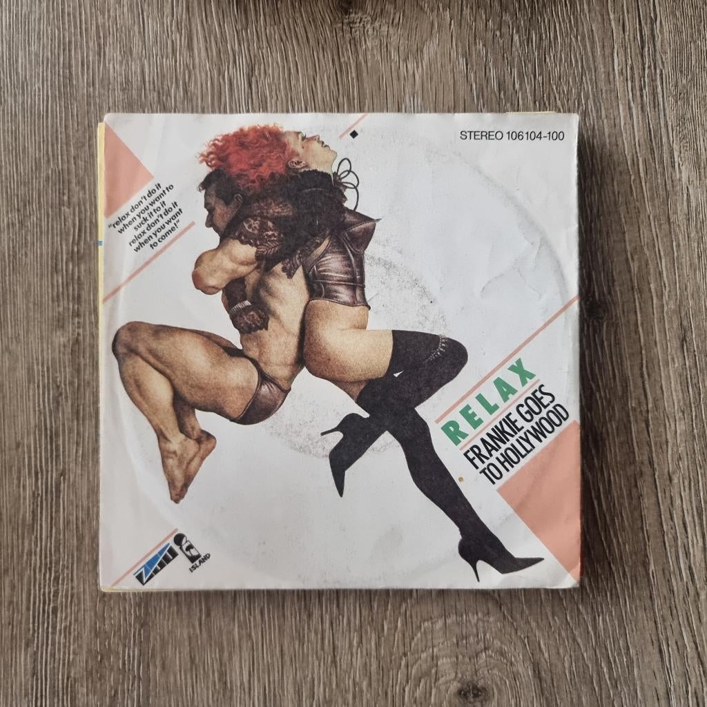 7" Frankie Goes To Hollywood - Relax, Cd's en Dvd's, Vinyl Singles, Gebruikt, Single, 1980 - 1989, Pop, 7 inch, Ophalen of Verzenden