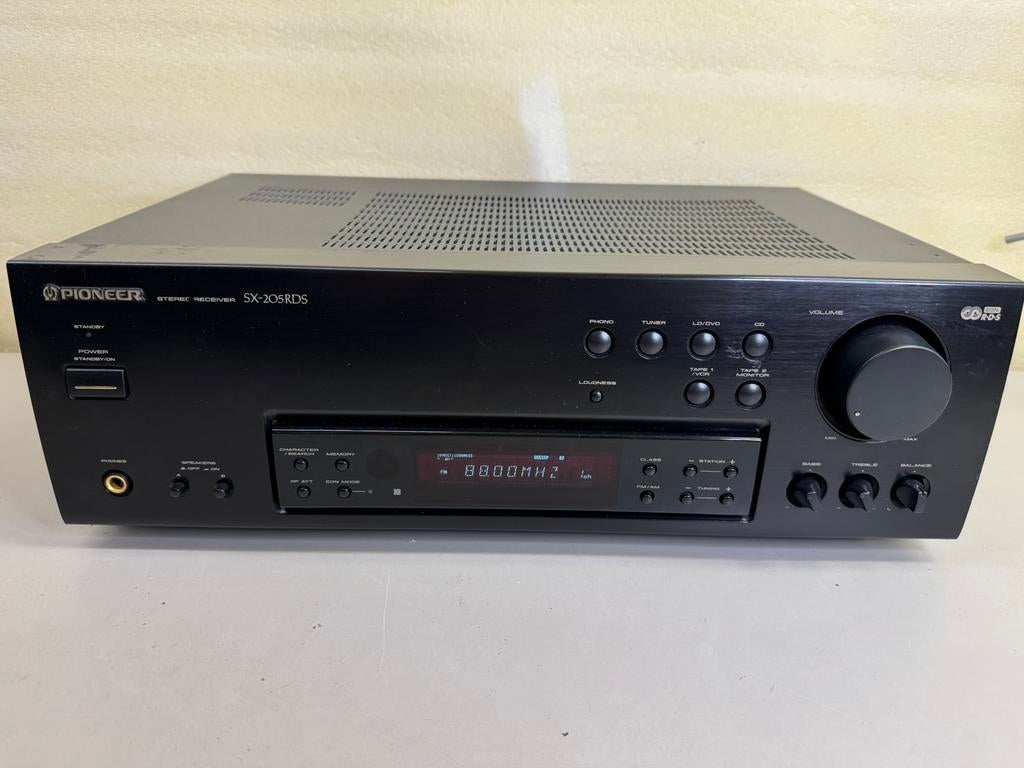 Versterker radio pioneer sx-205rds, Audio, Tv en Foto, Versterkers en Ontvangers, Ophalen, Gebruikt, Pioneer, Minder dan 60 watt