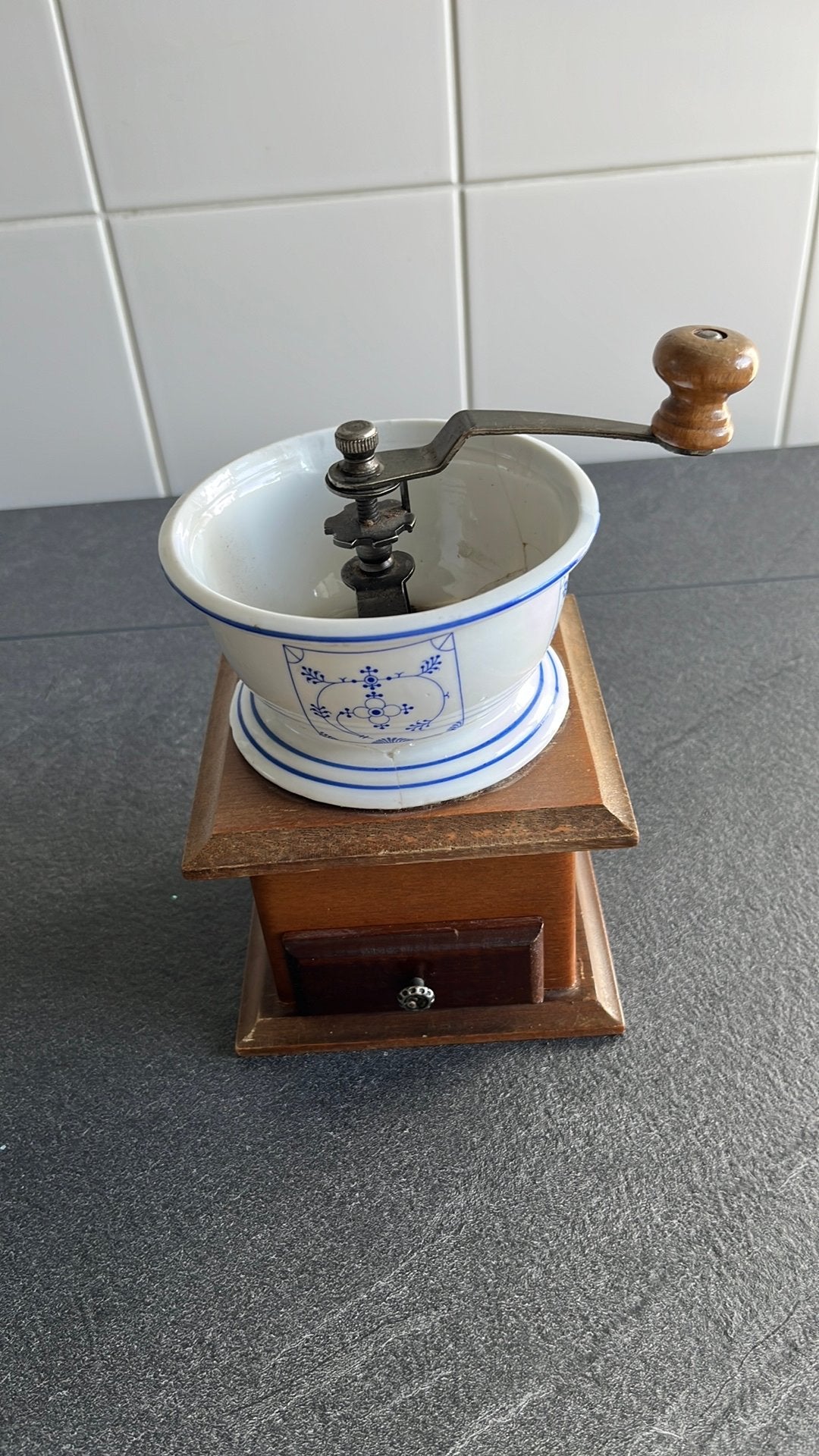 Oude koffiemolen, Antiek en Kunst, Ophalen