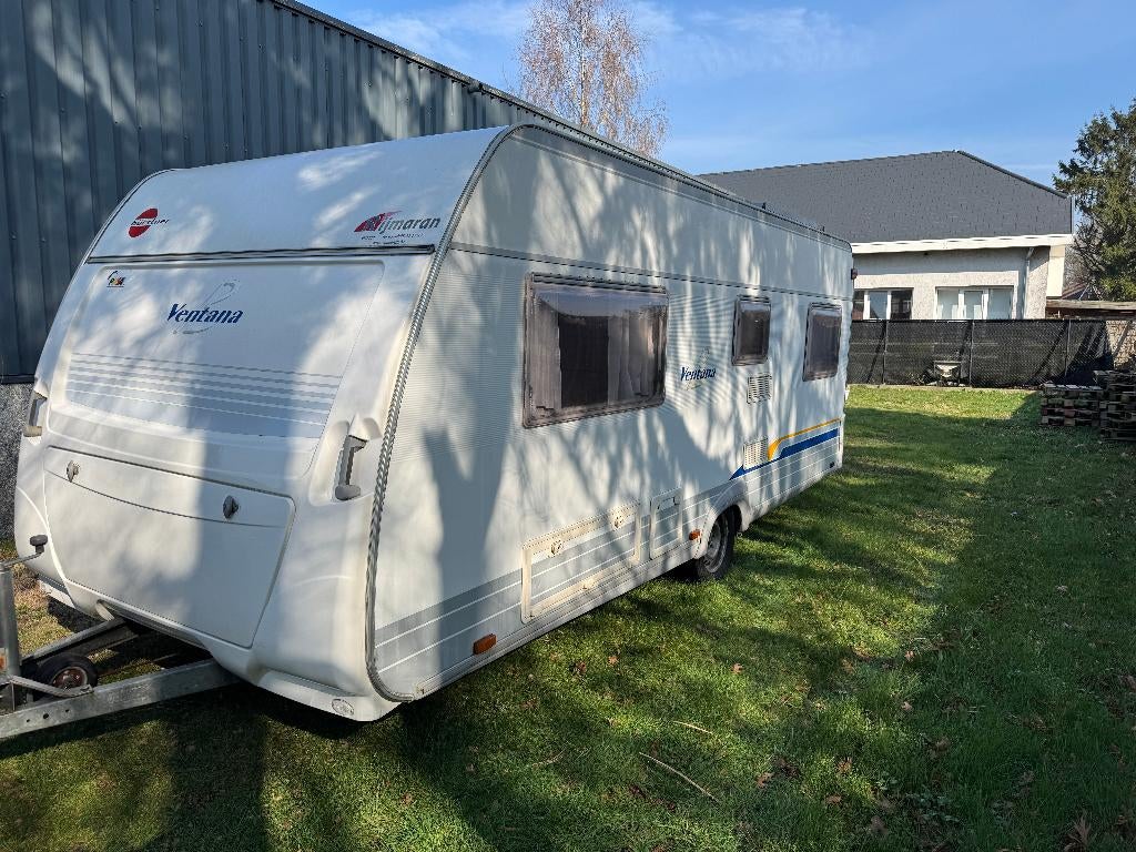 Caravan Burstner 510TS, Particulier, Ringverwarming, Frans bed