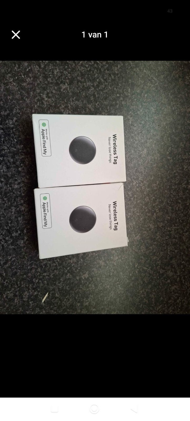bluetooth trackers voor IOS, Maison & Meubles, Sonnettes, Enlèvement