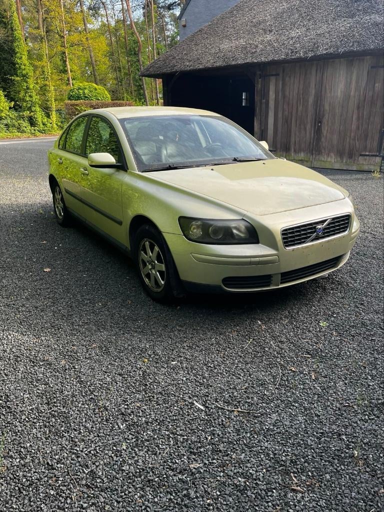 Volvo S40, Voorwielaandrijving, Zwart, Beige, Leder