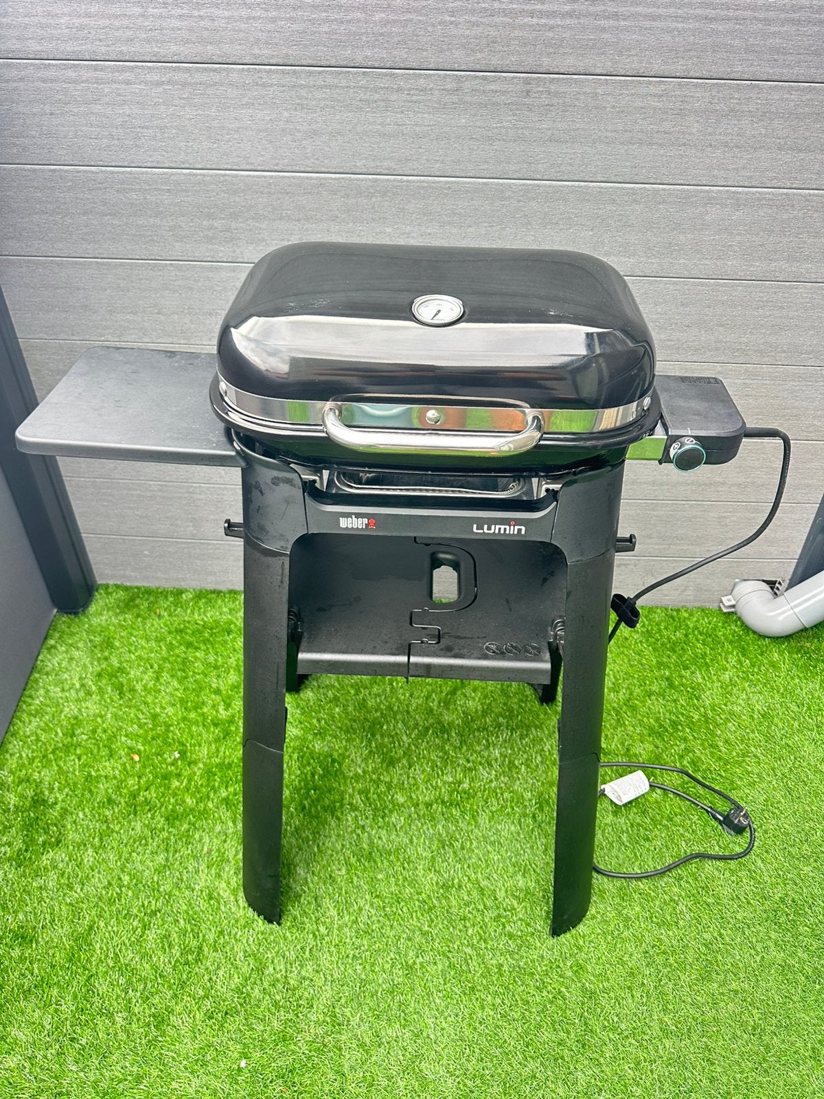 Weber Lumin elektrische barbecue met onderstel, Enlèvement, Comme neuf