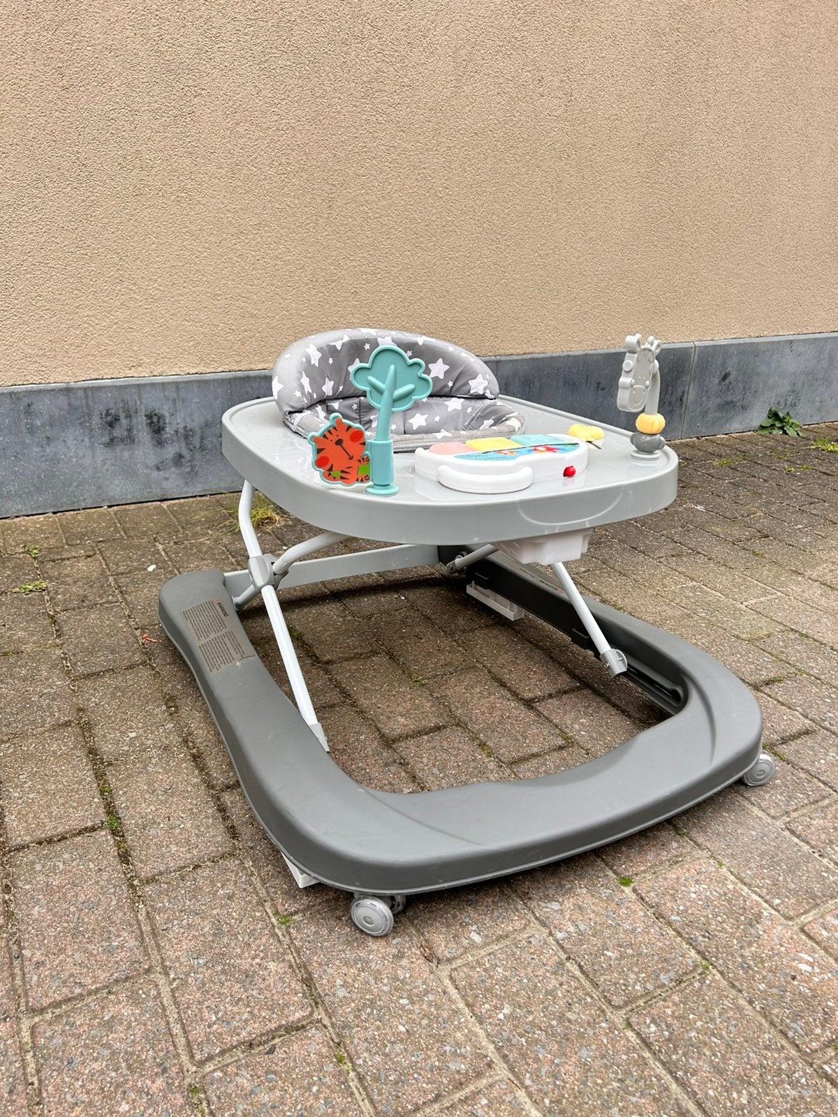 Topmark loopstoeltje grijs, Kinderen en Baby's, Ophalen, Zo goed als nieuw